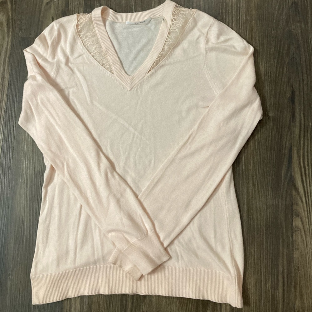 Tahari Women’s‎ Small Petite Pink Sweater